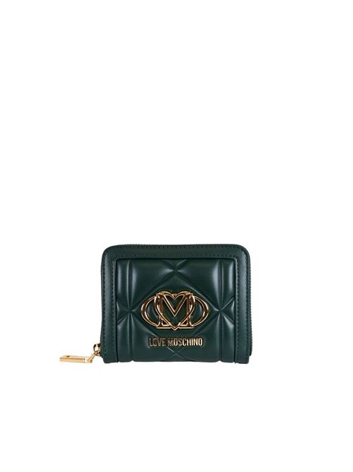 Embossed Geldbörse LOVE MOSCHINO | JC5641PP0NLC0850